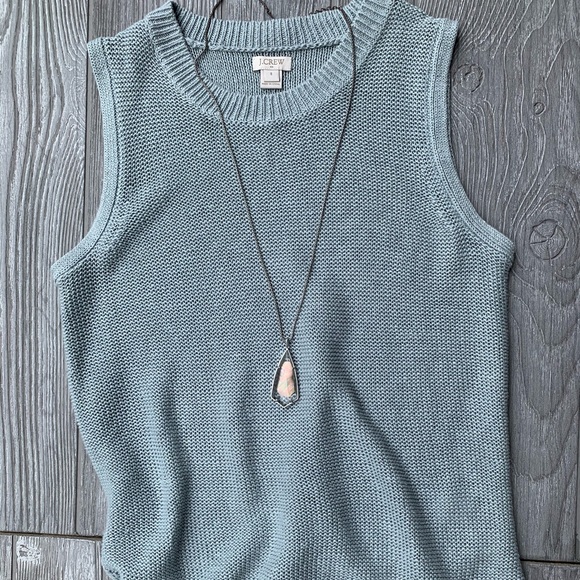 EUC J.CREW Sleeveless Knit Top - Picture 6 of 11